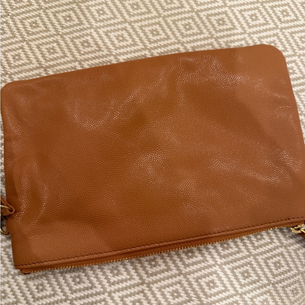 Chanel Soft Quilted Leather Tote – Camel with Gold Hardware - Picture 9 of 13